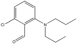 2-chloro-6-(dipropylamino)benzaldehyde Struktur