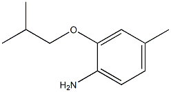 2-isobutoxy-4-methylaniline Struktur