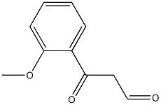 3-(2-methoxyphenyl)-3-oxopropanal Struktur
