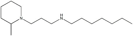heptyl[3-(2-methylpiperidin-1-yl)propyl]amine Struktur
