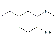N-(2-amino-5-ethylcyclohexyl)-N,N-dimethylamine Struktur