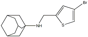 N-[(4-bromothiophen-2-yl)methyl]adamantan-1-amine Structure