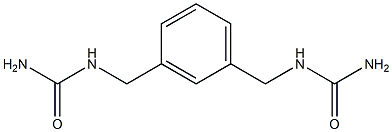 1,3-Phenylenebis(methylene)bisurea Struktur