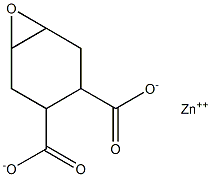 4,5-Epoxycyclohexane-1,2-dicarboxylic acid zinc salt Struktur