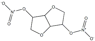 Hexahydrofuro[3,2-b]furan-3,6-diol dinitrate Struktur