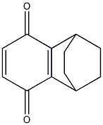 1,2,3,4,5,8-Hexahydro-1,4-ethanonaphthalene-5,8-dione Struktur