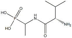 1-(L-Valylamino)ethylphosphonic acid Structure