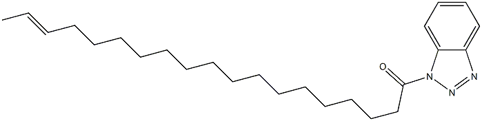1-(17-Nonadecenoyl)-1H-benzotriazole Structure