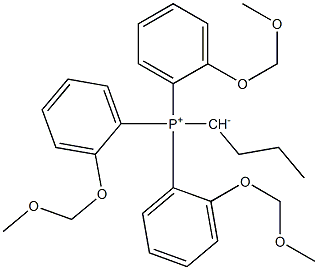 1-Tris(2-methoxymethoxyphenyl)phosphoniobutan-1-ide Struktur