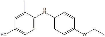 4-(p-Phenetidino)-3-methylphenol Structure