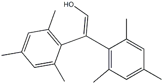 2,2-Dimesitylvinyl alcohol Struktur