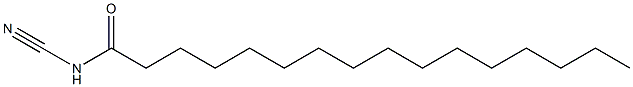 N-Cyanohexadecanamide Struktur