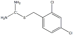 Diamino[(2,4-dichlorophenylmethyl)thio]methylium Struktur