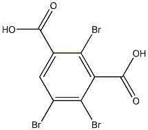 2,4,5-Tribromoisophthalic acid Struktur
