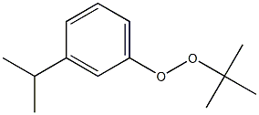 3-Isopropylphenyl tert-butyl peroxide Struktur