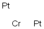 Chromium diplatinum Struktur