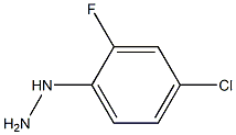 4-chloro-2-fluorophenylhydrazine Struktur