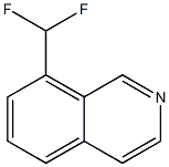 8-(difluoromethyl)isoquinoline Struktur