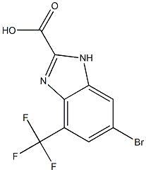 6-Bromo-4-trifluoromethyl-1H-benzoimidazole-2-carboxylic acid