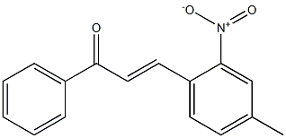 4Methyl-2-NitroChalcone Struktur