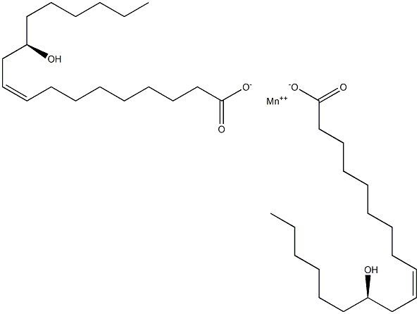 RICINOLEICACID,MANGANESESALT Struktur