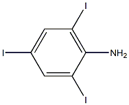 2,4,6-triiodoaniline Struktur