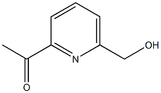 2-ACETYL-6-HYDROXYMETHYL-PYRIDINE Struktur