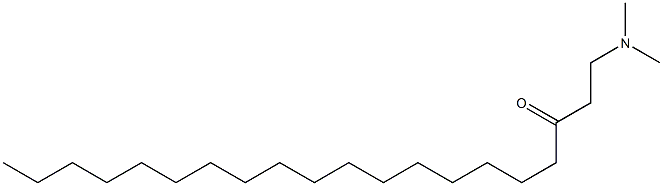 1-(dimethylamino)icosan-3-one Struktur
