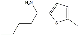 1-(5-methylthiophen-2-yl)pentan-1-amine Struktur