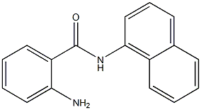 2-amino-N-(naphthalen-1-yl)benzamide Struktur