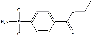 ethyl 4-(aminosulfonyl)benzoate Struktur
