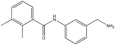 N-[3-(aminomethyl)phenyl]-2,3-dimethylbenzamide Struktur