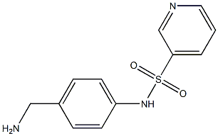 N-[4-(aminomethyl)phenyl]pyridine-3-sulfonamide Struktur