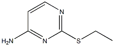 2-(ethylthio)pyrimidin-4-amine Struktur