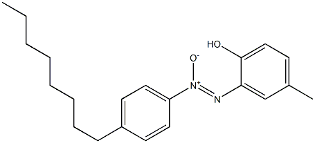 2'-Hydroxy-4-octyl-5'-methylazoxybenzene Structure
