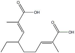 Dimethacrylic acid 1-ethyl-1,3-propanediyl ester Struktur