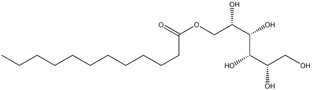 L-Mannitol 6-dodecanoate Struktur