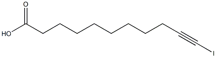 11-Iodo-10-undecynoic acid Struktur