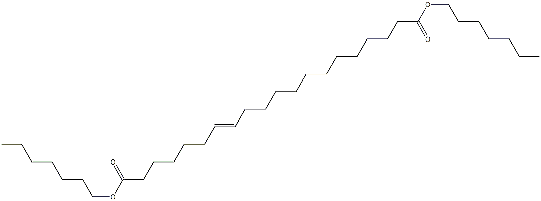 7-Icosenedioic acid diheptyl ester Struktur