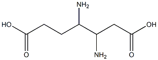 3,4-Diaminopimelic acid Struktur
