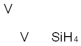Divanadium silicon Struktur