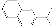 6-(difluoromethyl)isoquinoline Struktur