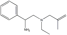 (2-amino-2-phenylethyl)(ethyl)(2-methylprop-2-en-1-yl)amine Struktur