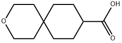 3-oxaspiro[5.5]undecane-9-carboxylic acid Structure