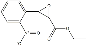 ethyl 3-(2-nitrophenyl)oxirane-2-carboxylate Struktur