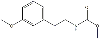 N-(methoxycarbonyl)-2-(3'-methoxyphenyl)ethylamine