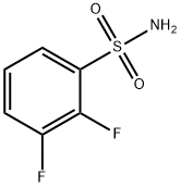 2,3-difluorobenzene-1-sulfonamide Struktur