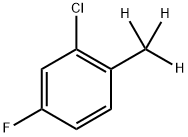 2-(Methyl-d3)-5-fluorochlorobenzene Struktur