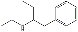 ethyl(1-phenylbutan-2-yl)amine Struktur
