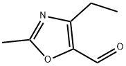 4-ethyl-2-methyloxazole-5-carbaldehyde Struktur
